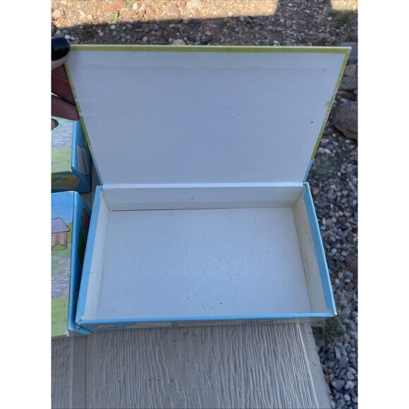 4 Vintage 80s General Box Co School Pencil Cardboard Box Mouse Students Design - Picture 2 of 6